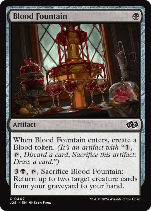 Blood Fountain in the group Magic the Gathering / Types / Artifacts / Artifact at Proxyprinters.com (99256)