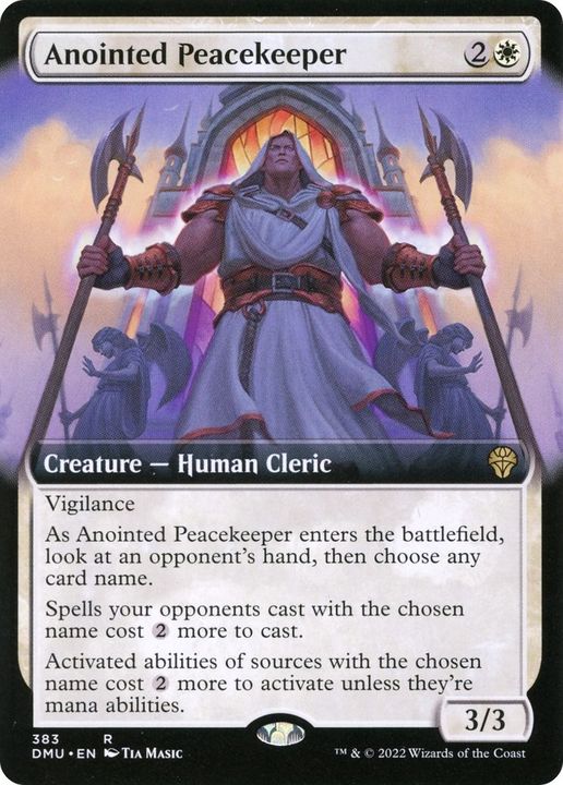 Anointed Peacekeeper in the group Magic the Gathering / Sets / Dominaria United at Proxyprinters.com (9926)