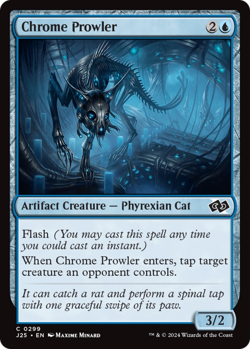 Chrome Prowler in the group Magic the Gathering / Types / Colors / Blue at Proxyprinters.com (99290)