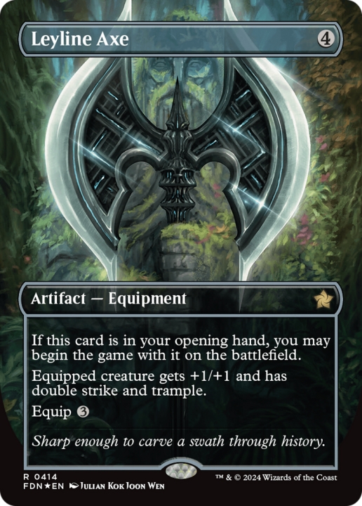 Leyline Axe in the group Magic the Gathering / Types / Artifacts / Artifact at Proxyprinters.com (99326)