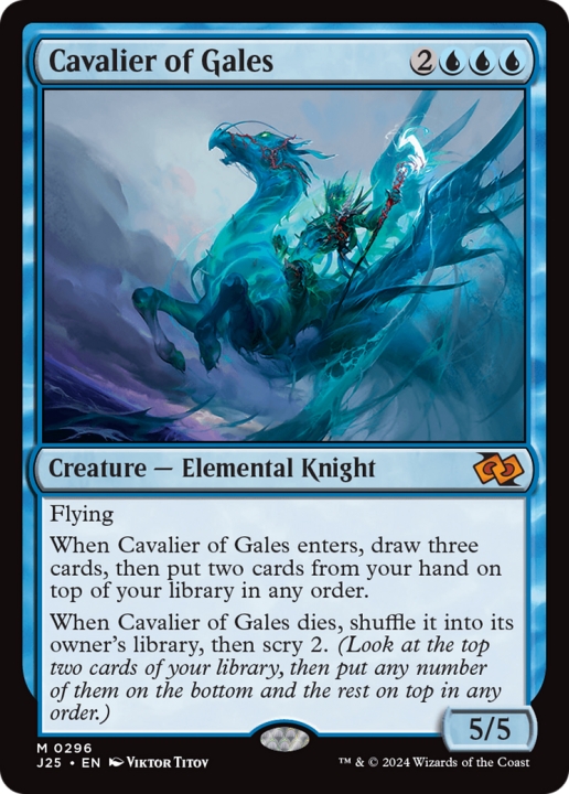 Cavalier of Gales in the group Magic the Gathering / Types / Colors / Blue at Proxyprinters.com (99334)