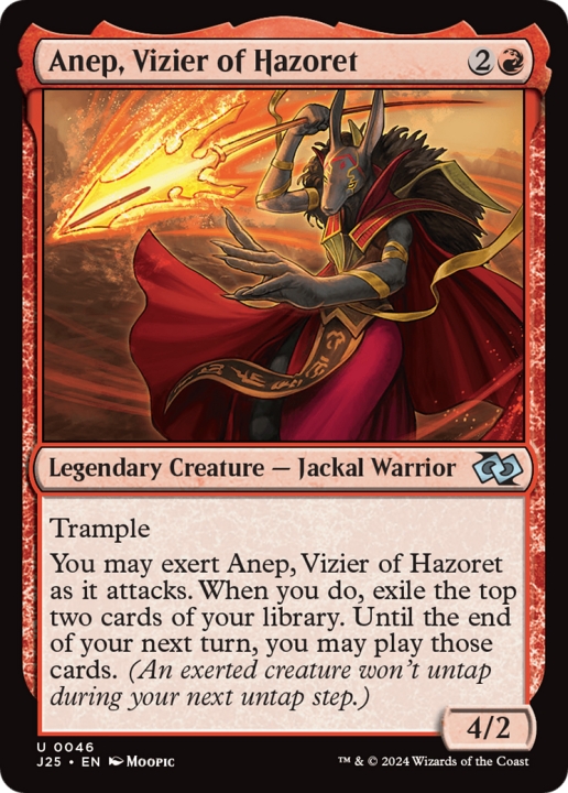 Anep, Vizier of Hazoret in the group Magic the Gathering / Types / Creatures / Warrior at Proxyprinters.com (99339)