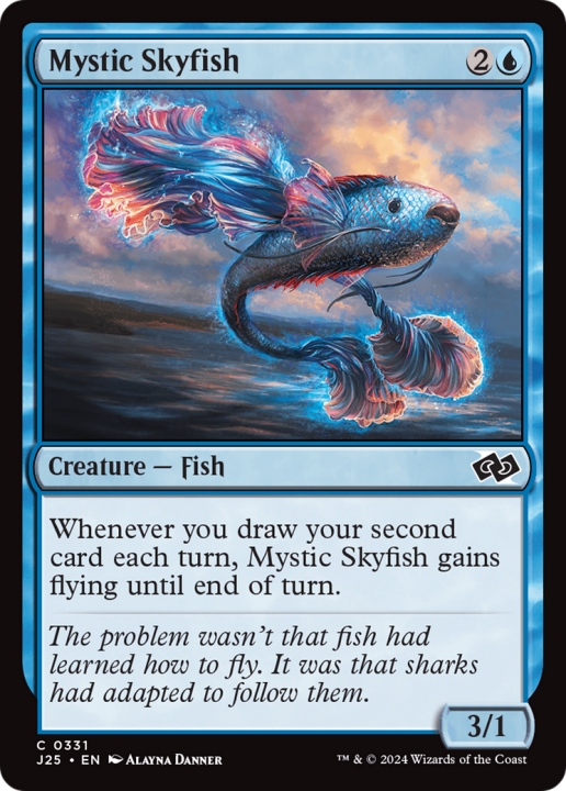 Mystic Skyfish in the group Magic the Gathering / Sets / Foundations Jumpstart at Proxyprinters.com (99362)