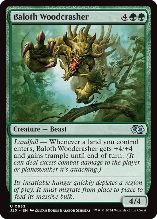 Baloth Woodcrasher in the group Magic the Gathering / Sets / Foundations Jumpstart at Proxyprinters.com (99364)