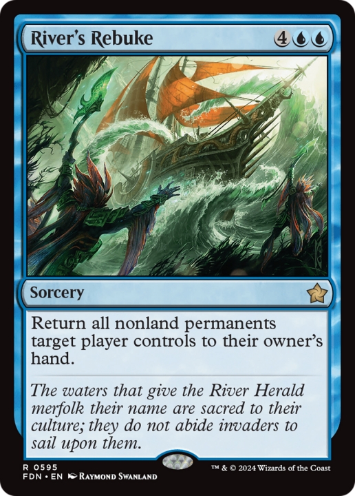 River's Rebuke in the group Magic the Gathering / Sets / Foundations at Proxyprinters.com (99377)