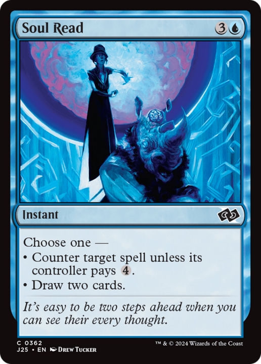 Soul Read in the group Magic the Gathering / Types / Colors / Blue at Proxyprinters.com (99382)