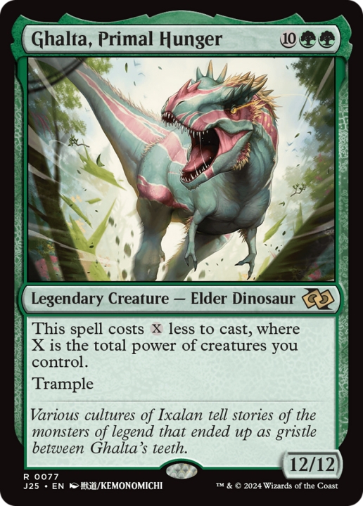 Ghalta, Primal Hunger in the group Magic the Gathering / Types / Colors / Green at Proxyprinters.com (99392)