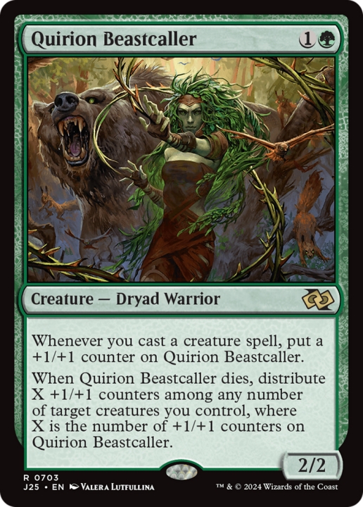 Quirion Beastcaller in the group Magic the Gathering / Types / Creatures / Warrior at Proxyprinters.com (99393)