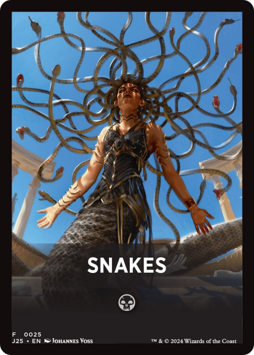 Snakes in the group Magic the Gathering / Sets / Foundations Jumpstart Front Cards at Proxyprinters.com (99411)