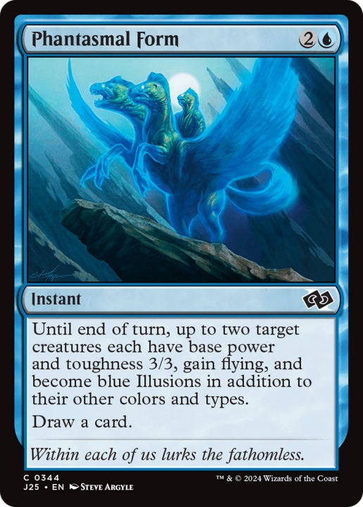 Phantasmal Form in the group Magic the Gathering / Types / Colors / Blue at Proxyprinters.com (99463)