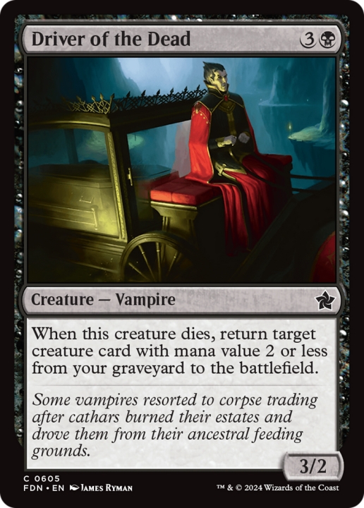 Driver of the Dead in the group Magic the Gathering / Types / Colors / Black at Proxyprinters.com (99472)