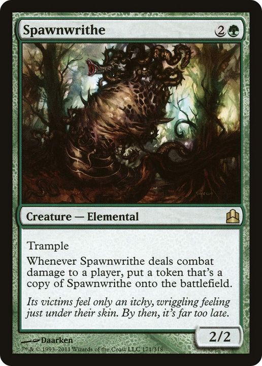 Spawnwrithe in the group Magic the Gathering / Types / Colors / Green at Proxyprinters.com (9948)