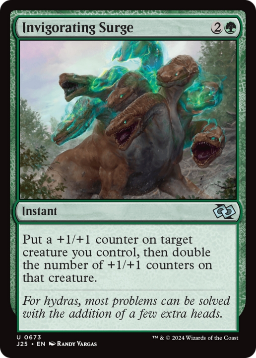 Invigorating Surge in the group Magic the Gathering / Types / Colors / Green at Proxyprinters.com (99480)