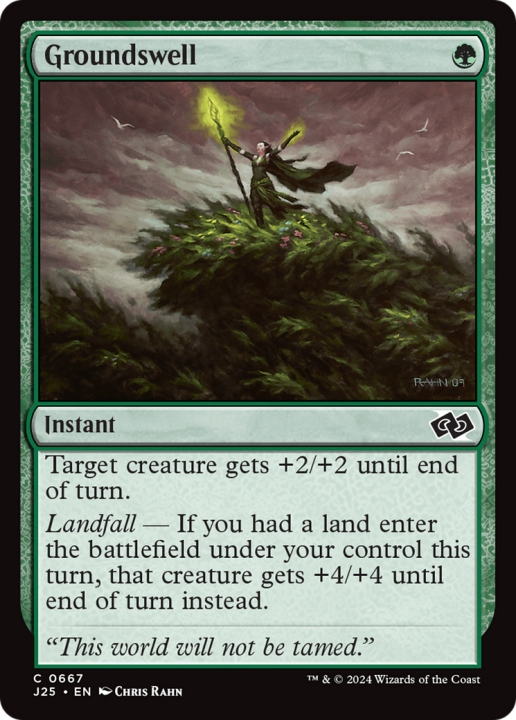 Groundswell in the group Magic the Gathering / Types / Colors / Green at Proxyprinters.com (99483)