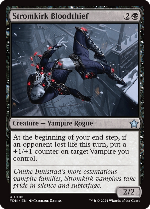 Stromkirk Bloodthief in the group Magic the Gathering / Sets / Foundations at Proxyprinters.com (99487)