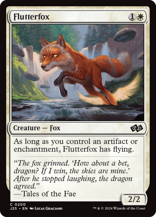 Flutterfox in the group Magic the Gathering / Types / Colors / White at Proxyprinters.com (99492)