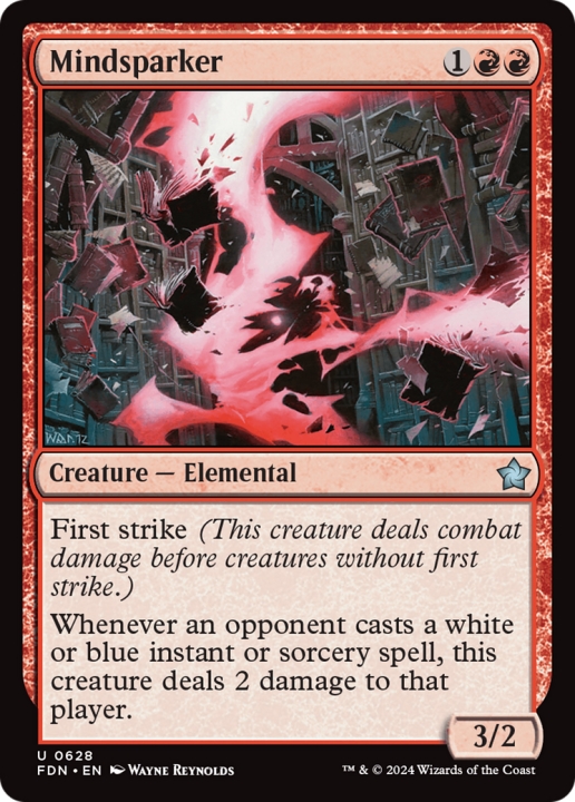 Mindsparker in the group Magic the Gathering / Types / Colors / Red at Proxyprinters.com (99507)