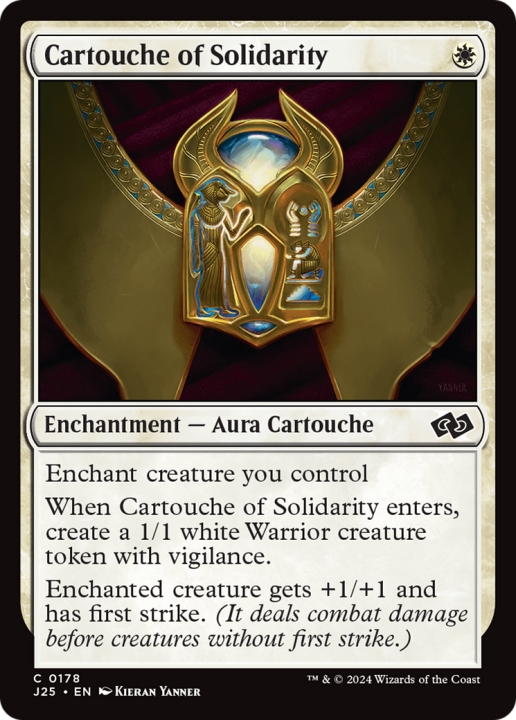 Cartouche of Solidarity in the group Magic the Gathering / Types / Colors / White at Proxyprinters.com (99514)