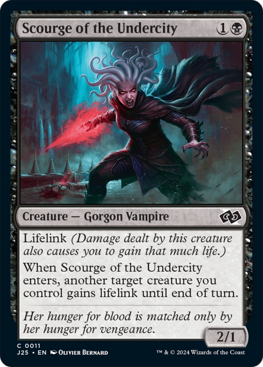 Scourge of the Undercity in the group Magic the Gathering / Types / Colors / Black at Proxyprinters.com (99516)