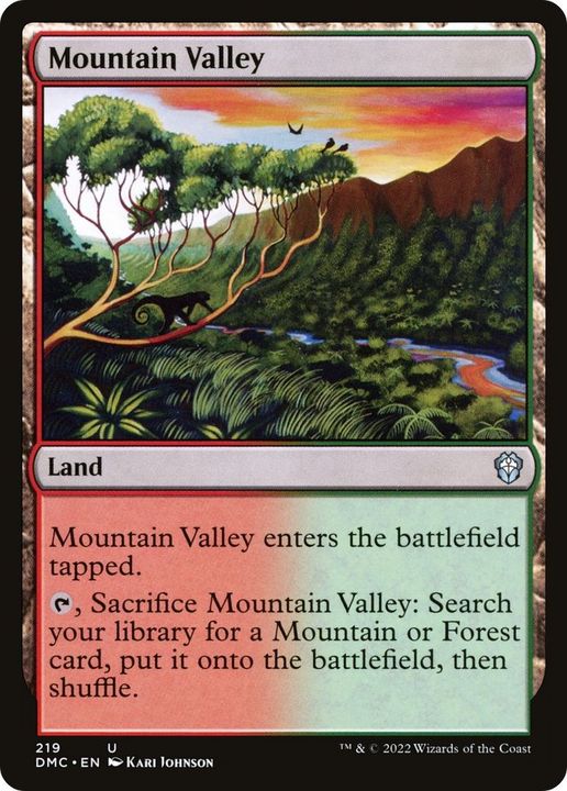 Mountain Valley in the group Singles at Proxyprinters.com (9955)