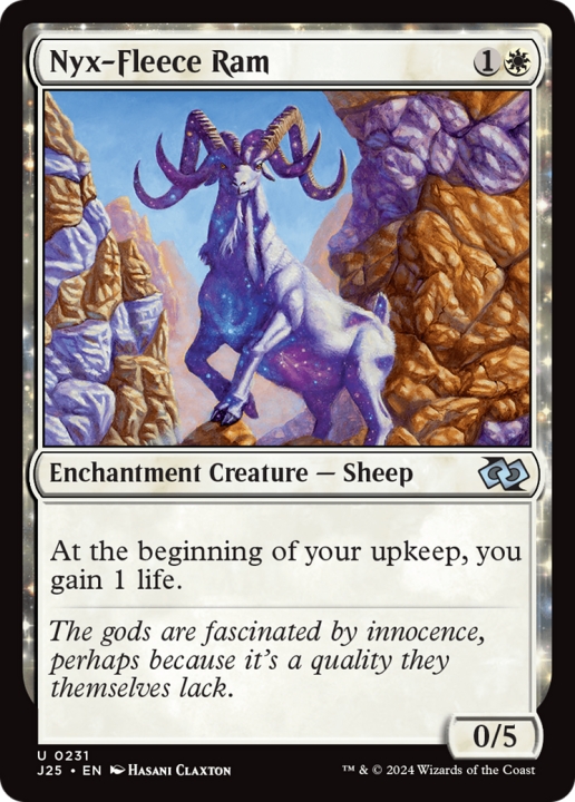 Nyx-Fleece Ram in the group Magic the Gathering / Sets / Foundations Jumpstart at Proxyprinters.com (99568)