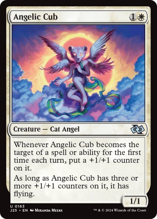 Angelic Cub in the group Magic the Gathering / Sets / Foundations Jumpstart at Proxyprinters.com (99578)