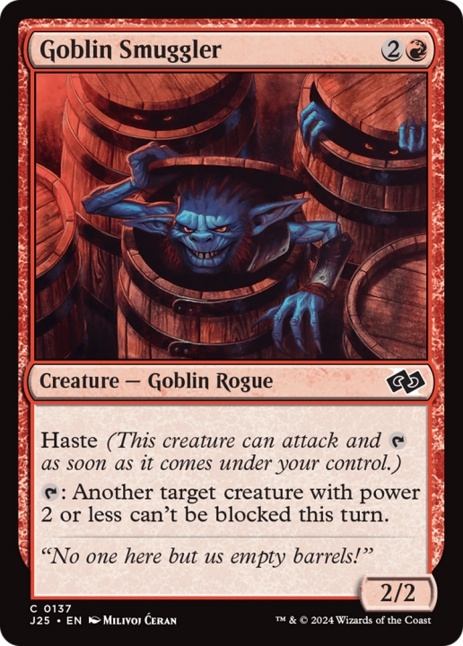 Goblin Smuggler in the group Magic the Gathering / Types / Colors / Red at Proxyprinters.com (99623)