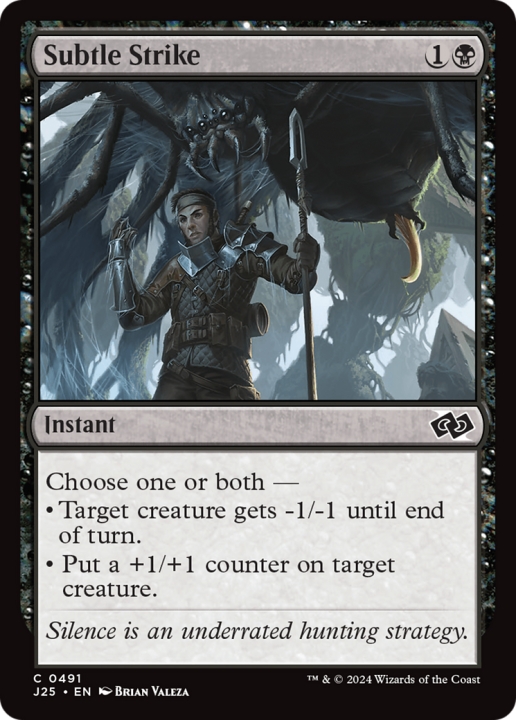 Subtle Strike in the group Magic the Gathering / Types / Colors / Black at Proxyprinters.com (99634)