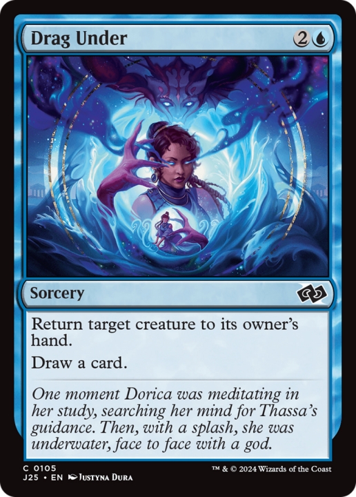 Drag Under in the group Magic the Gathering / Types / Colors / Blue at Proxyprinters.com (99644)