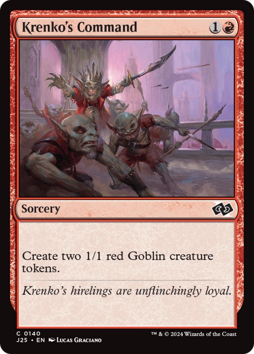 Krenko's Command in the group Magic the Gathering / Types / Colors / Red at Proxyprinters.com (99668)