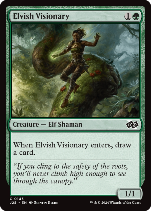 Elvish Visionary in the group Magic the Gathering / Types / Colors / Green at Proxyprinters.com (99673)