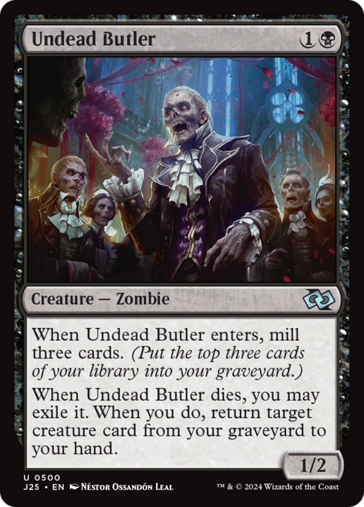 Undead Butler in the group Magic the Gathering / Types / Colors / Black at Proxyprinters.com (99688)