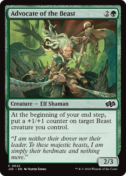 Advocate of the Beast in the group Magic the Gathering / Types / Colors / Green at Proxyprinters.com (99690)