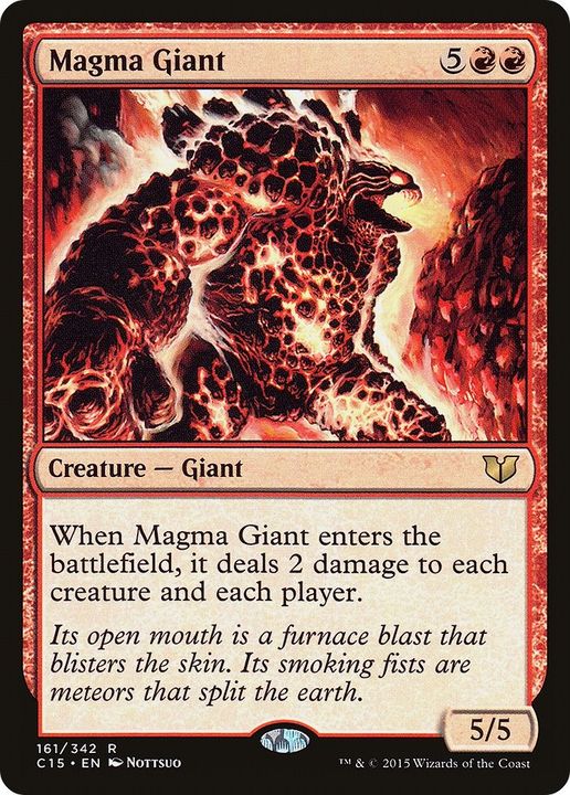 Magma Giant in the group Magic the Gathering / Sets / Commander 2015 at Proxyprinters.com (9973)