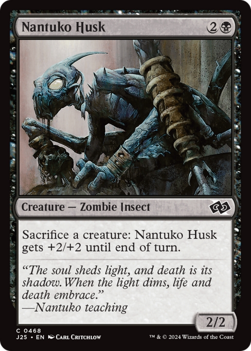 Nantuko Husk in the group Magic the Gathering / Types / Colors / Black at Proxyprinters.com (99750)