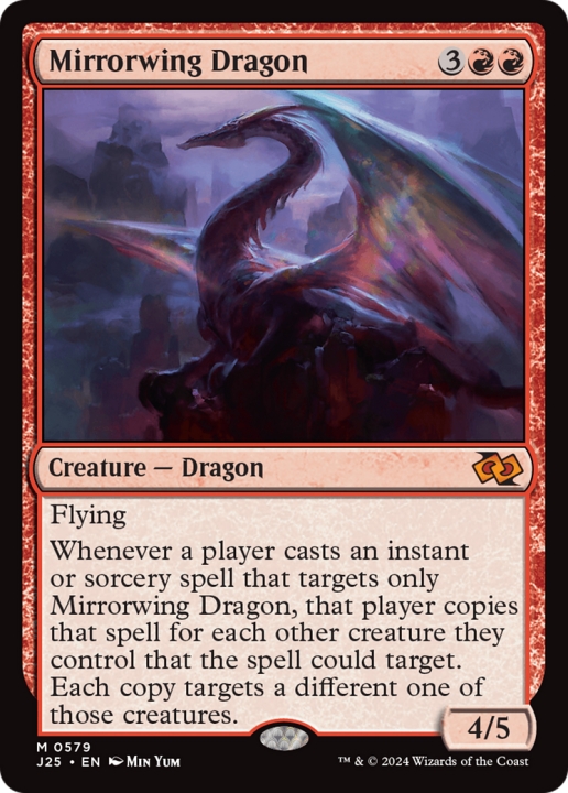 Mirrorwing Dragon in the group Magic the Gathering / Types / Colors / Red at Proxyprinters.com (99778)