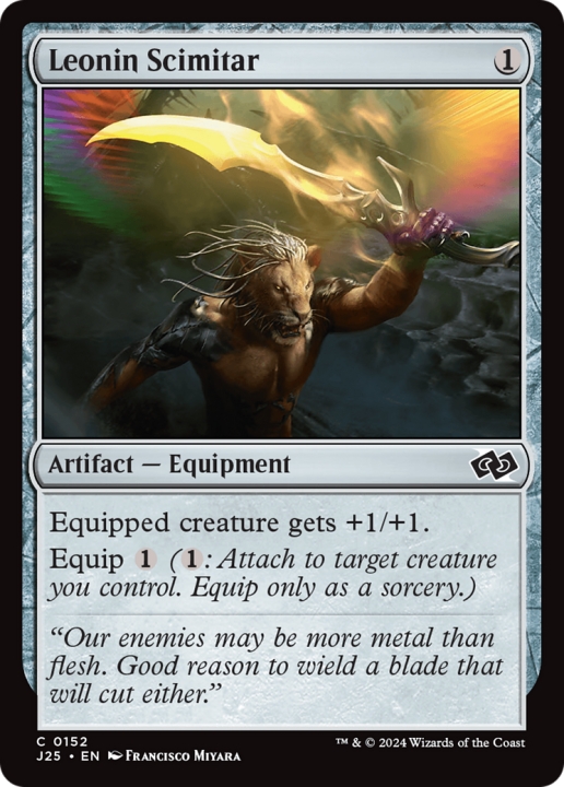 Leonin Scimitar in the group Magic the Gathering / Types / Artifacts / Artifact at Proxyprinters.com (99815)