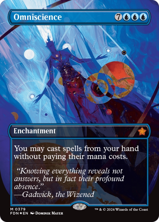 Omniscience in the group Magic the Gathering / Types / Enchantment / Enchantment at Proxyprinters.com (99858)