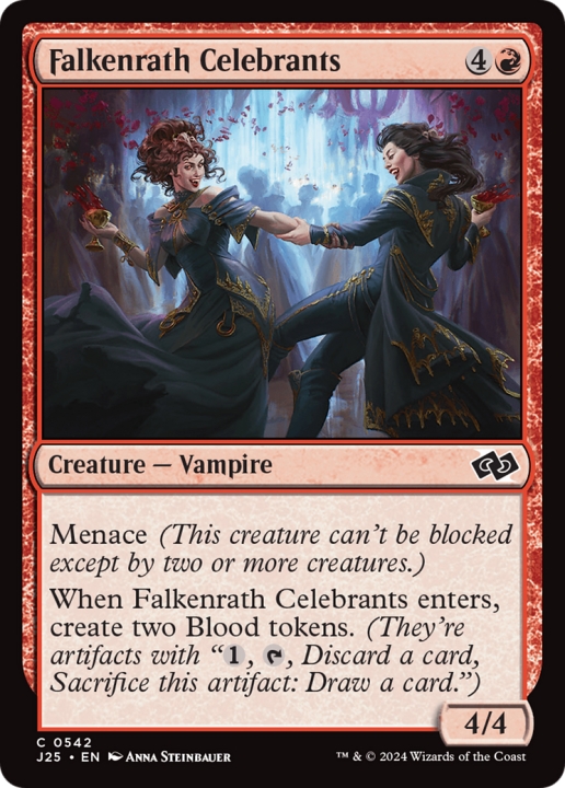 Falkenrath Celebrants in the group Magic the Gathering / Types / Colors / Red at Proxyprinters.com (99860)