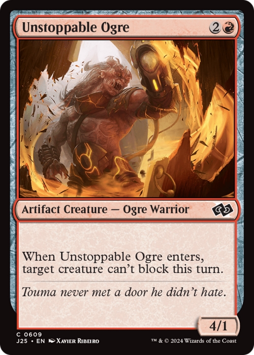 Unstoppable Ogre in the group Magic the Gathering / Sets / Foundations Jumpstart at Proxyprinters.com (99888)