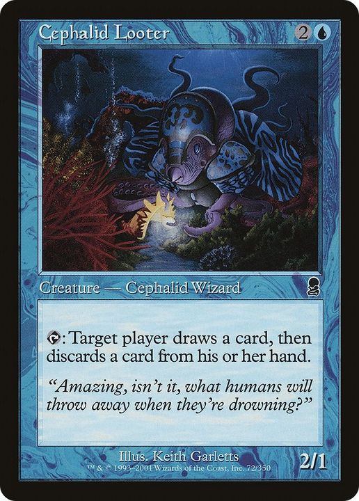 Cephalid Looter in the group Magic the Gathering / Types / Colors / Blue at Proxyprinters.com (9989)