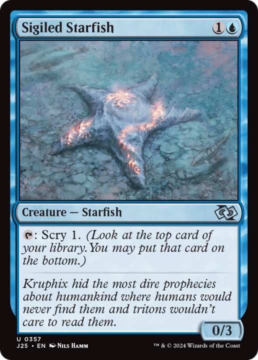 Sigiled Starfish in the group Magic the Gathering / Types / Colors / Blue at Proxyprinters.com (99898)