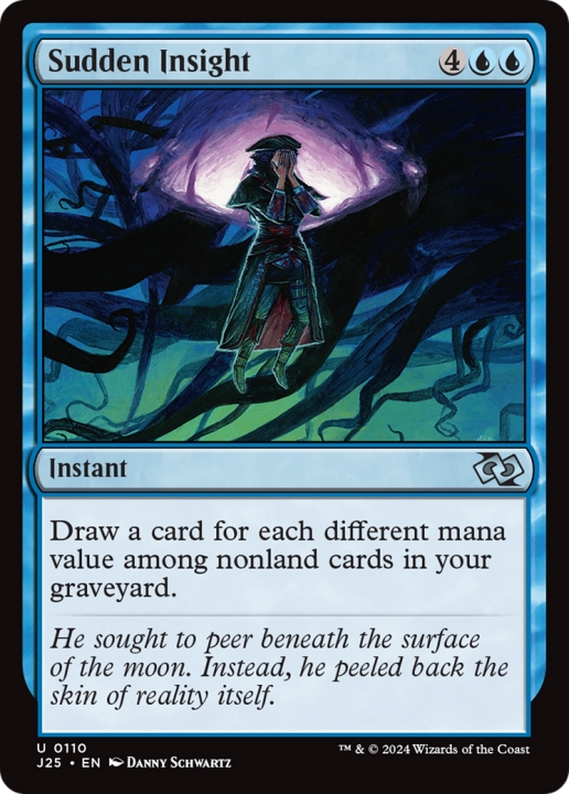 Sudden Insight in the group Magic the Gathering / Types / Colors / Blue at Proxyprinters.com (99909)