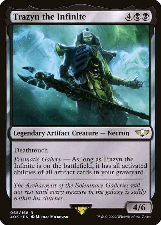 Trazyn the Infinite in the group Magic the Gathering / Types / Artifacts / Legendary Artifact at Proxyprinters.com (9991)