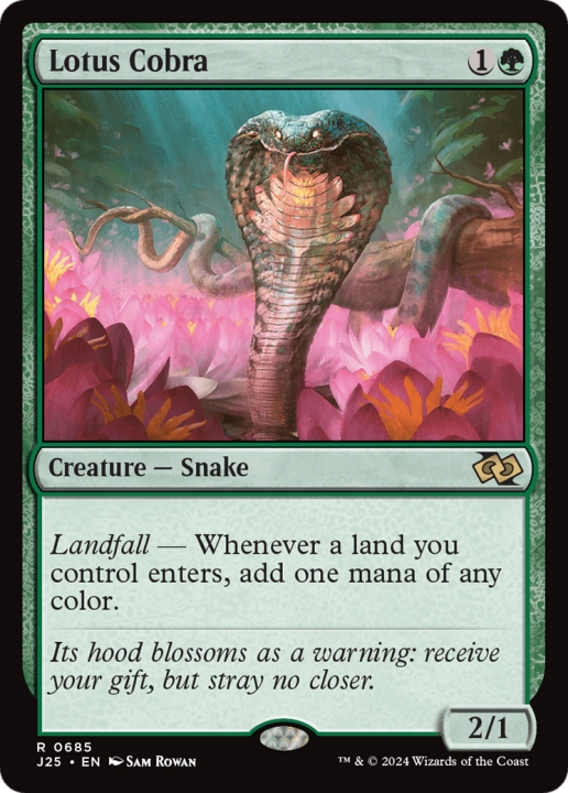 Lotus Cobra in the group Magic the Gathering / Types / Colors / Green at Proxyprinters.com (99921)