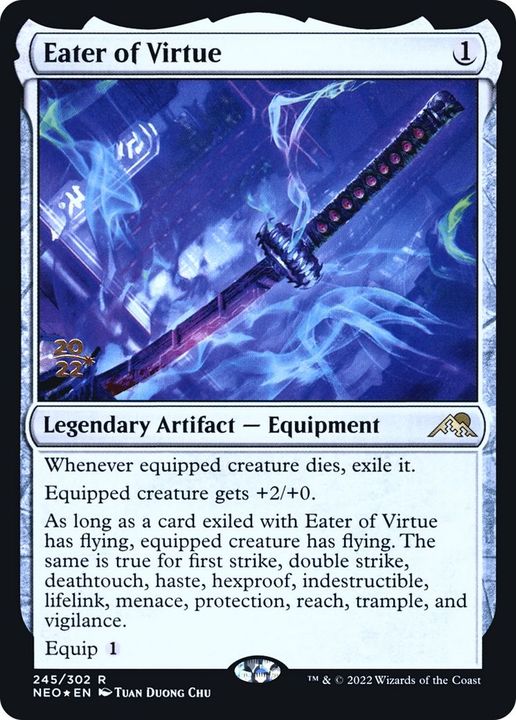 Eater of Virtue in the group Magic the Gathering / Types / Artifacts / Legendary Artifact at Proxyprinters.com (9993)