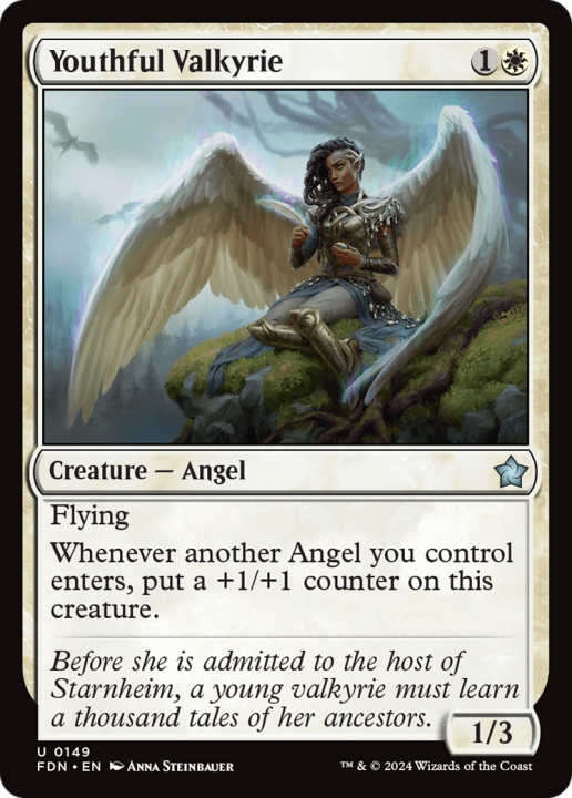 Youthful Valkyrie in the group Magic the Gathering / Sets / Foundations at Proxyprinters.com (99931)