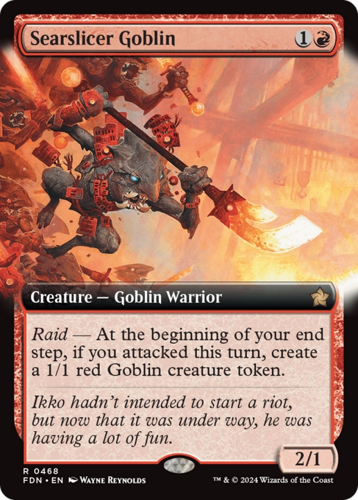 Searslicer Goblin in the group Magic the Gathering / Types / Creatures / Warrior at Proxyprinters.com (99937)