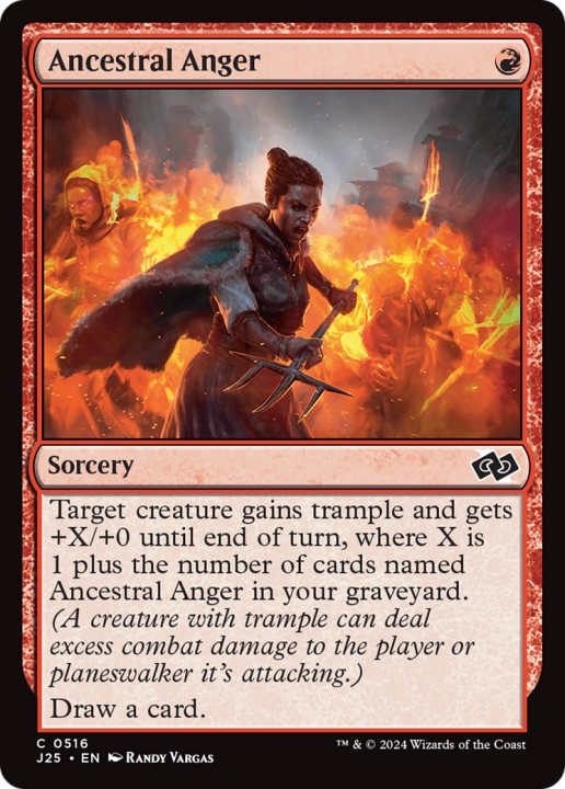 Ancestral Anger in the group Magic the Gathering / Types / Colors / Red at Proxyprinters.com (99963)