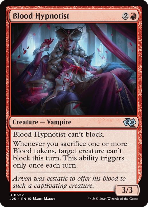 Blood Hypnotist in the group Magic the Gathering / Types / Colors / Red at Proxyprinters.com (99972)